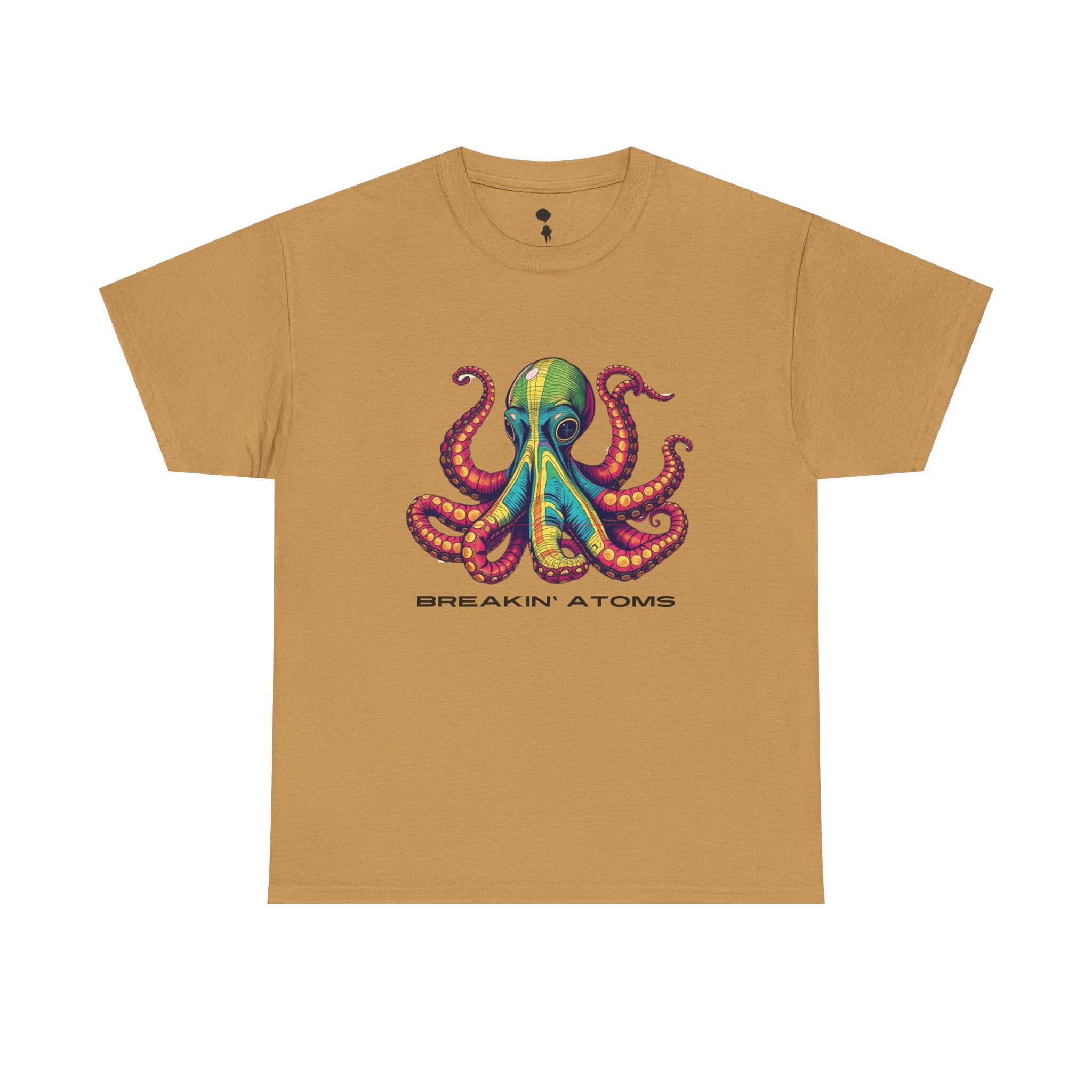 OctoTide Graphic Heavy Cotton Tee - Breakin' Atoms