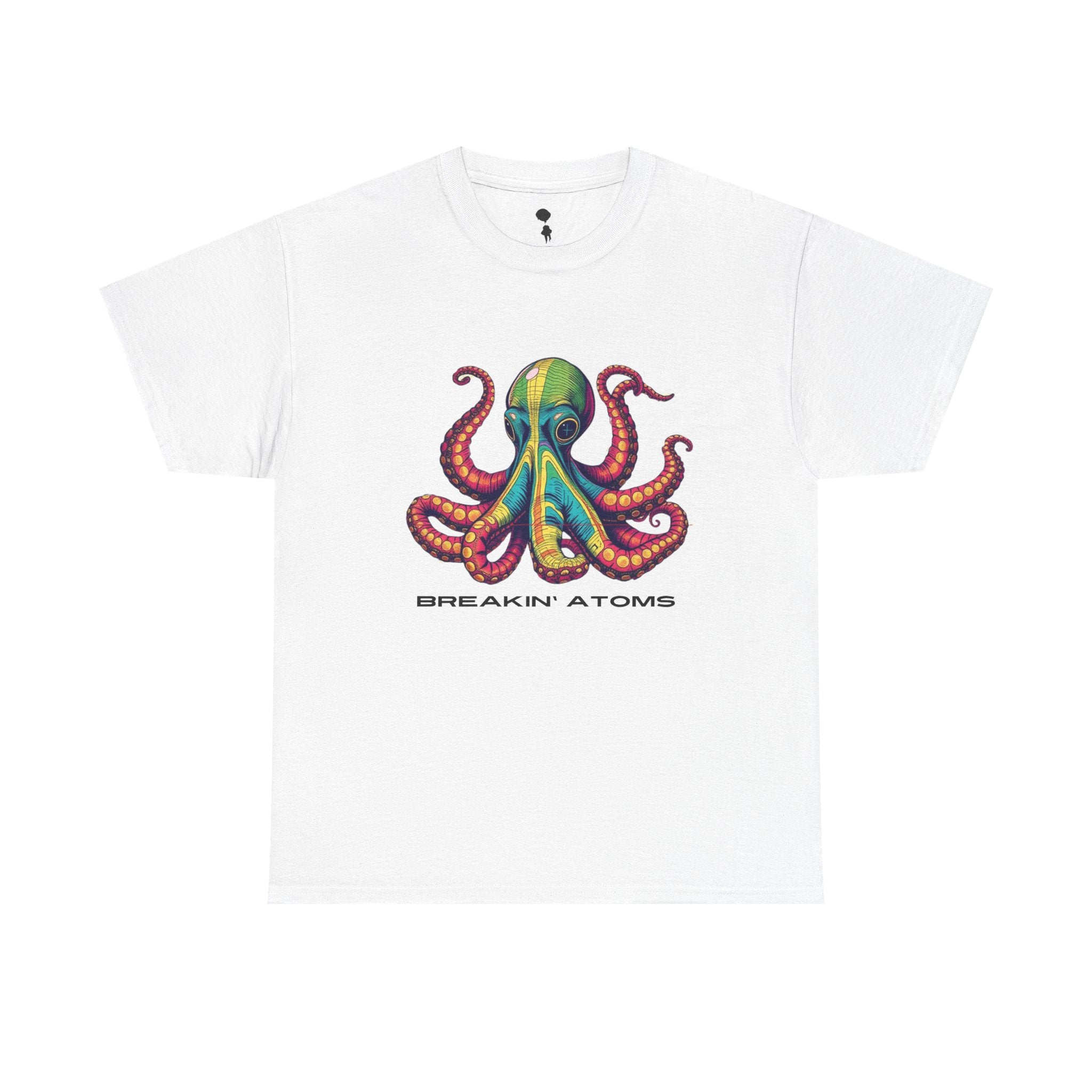 OctoTide Graphic Heavy Cotton Tee - Breakin' Atoms