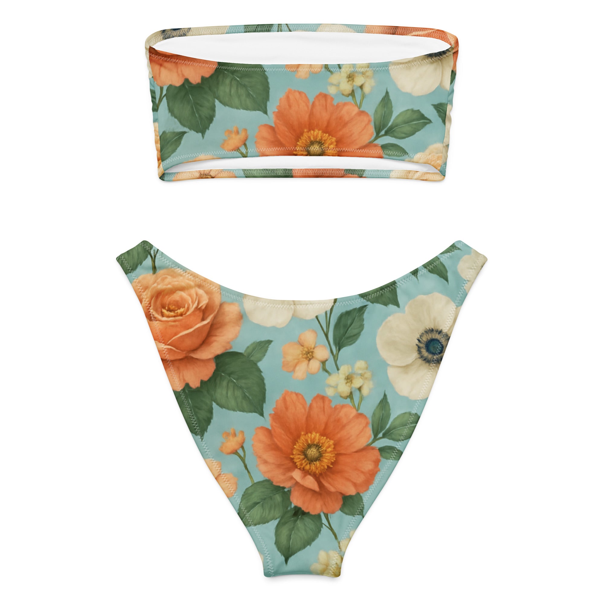 Flora Breeze bandeau bikini