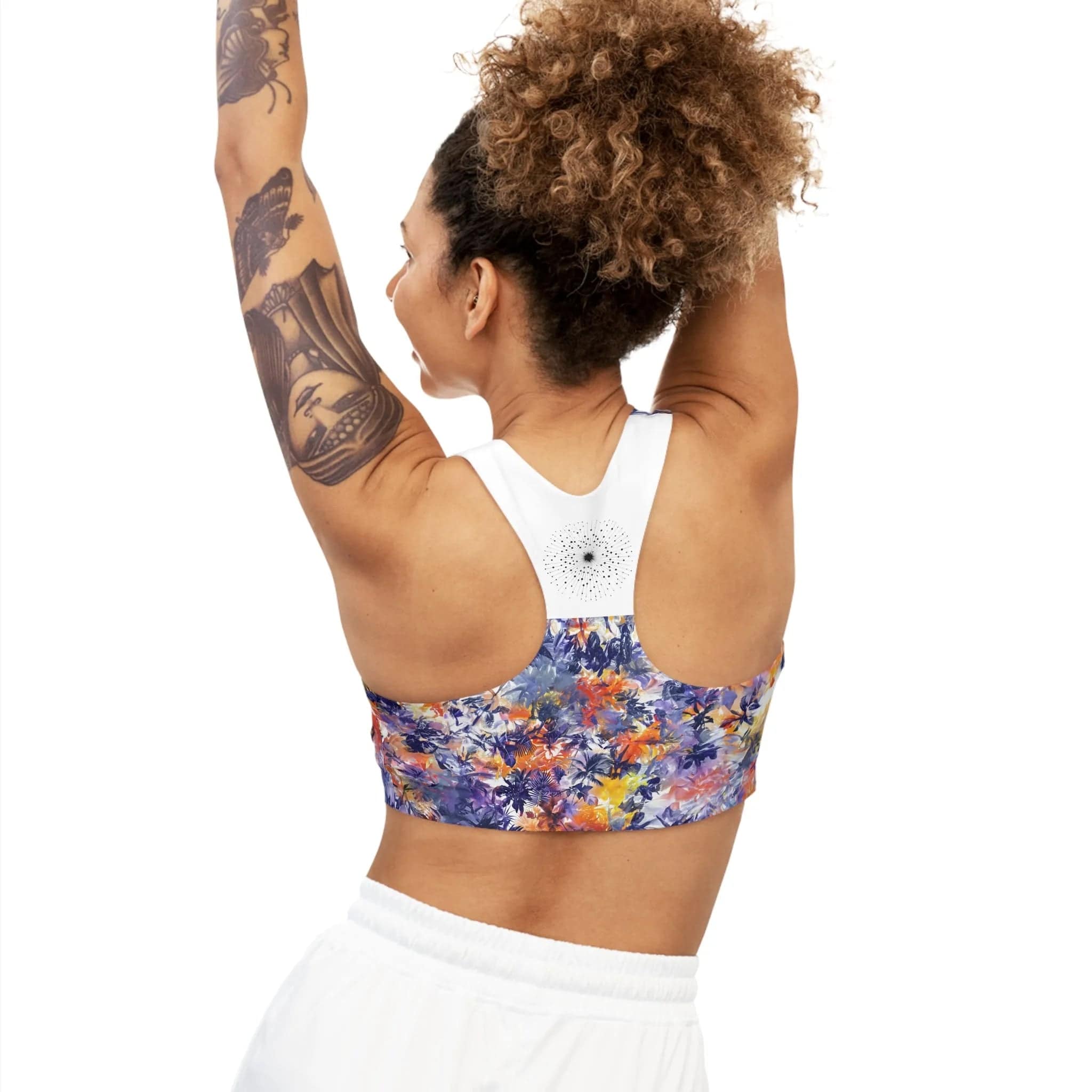 Tropical Temptation Sports Bra - BREAKIN' ATOMS
