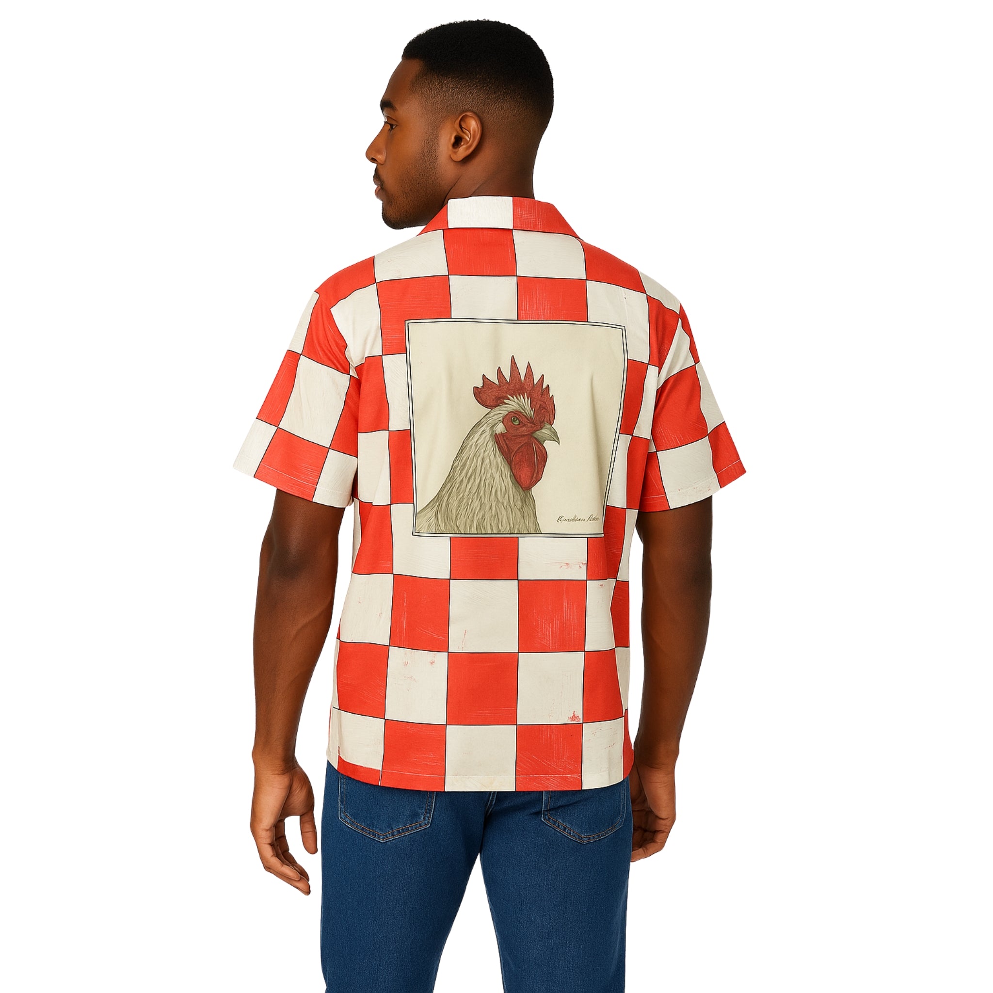 Big Rooster Shirt by Breakin' Atoms