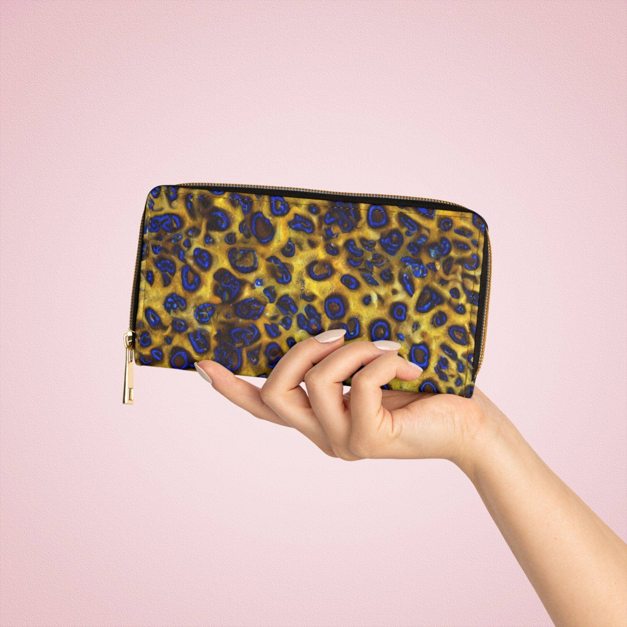 Blue Ring Octopus Zipper Wallet - BREAKIN' ATOMS