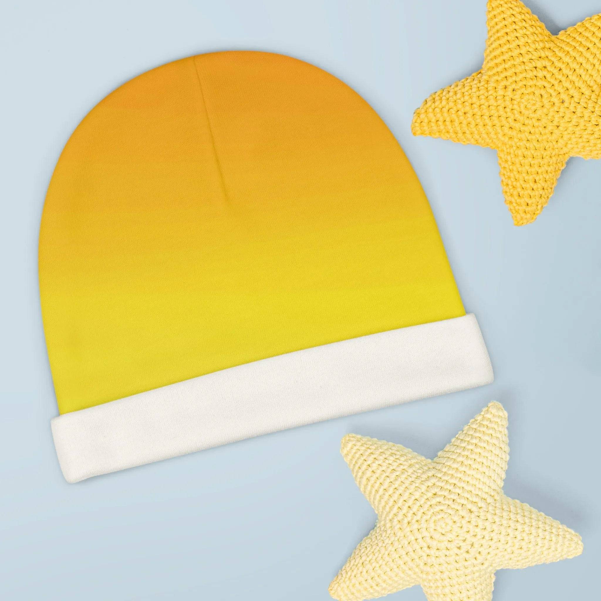 Breakin’ Atoms Clothing Brand Apparel & Accessories One size / White Sunset Dip Knit Beanie
