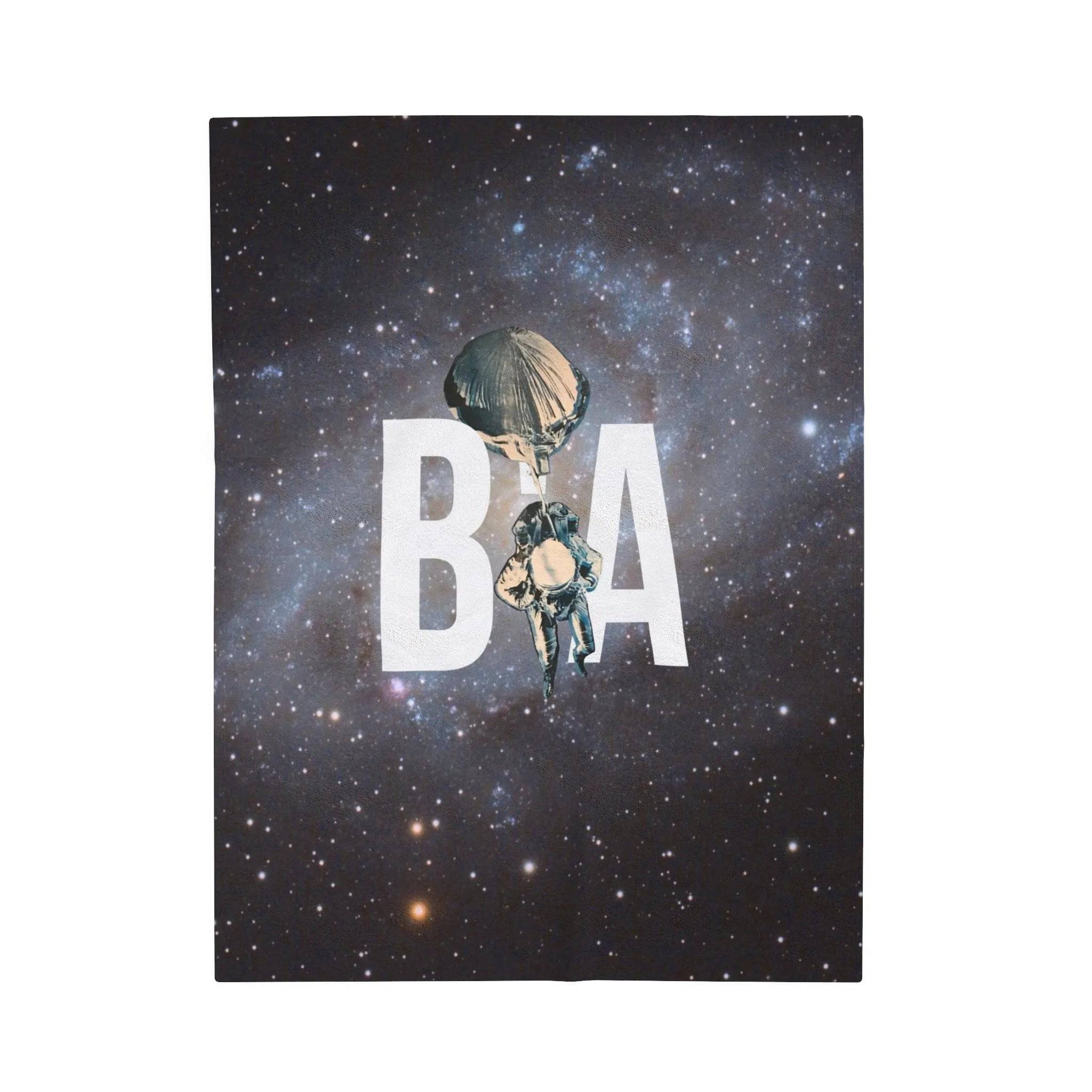 Breakin' Atoms Velveteen Plush Blanket - BREAKIN' ATOMS