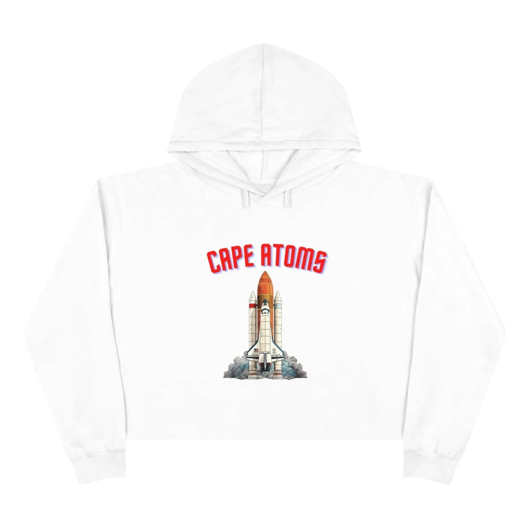 Cape Atoms Crop Hoodie