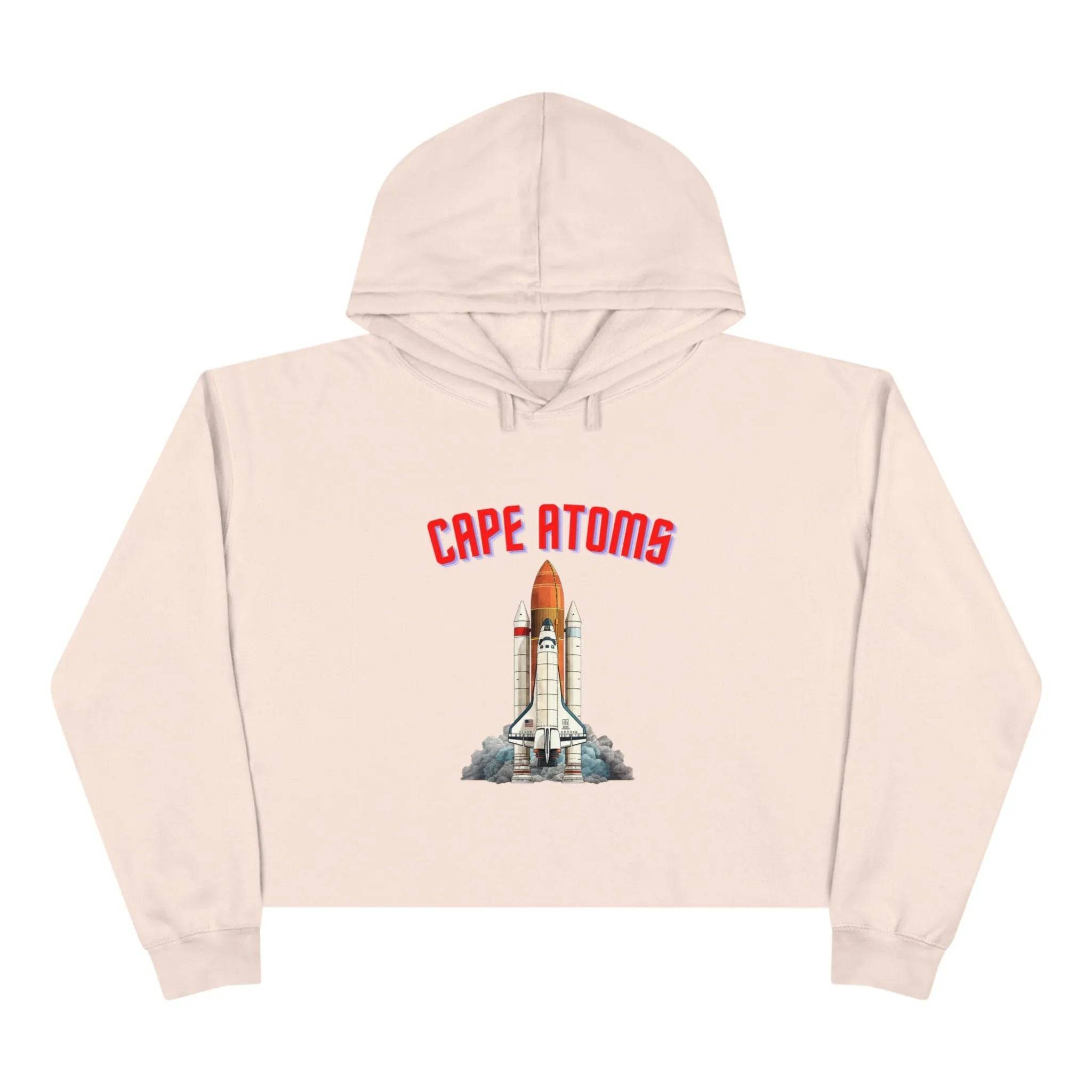 Cape Atoms Crop Hoodie