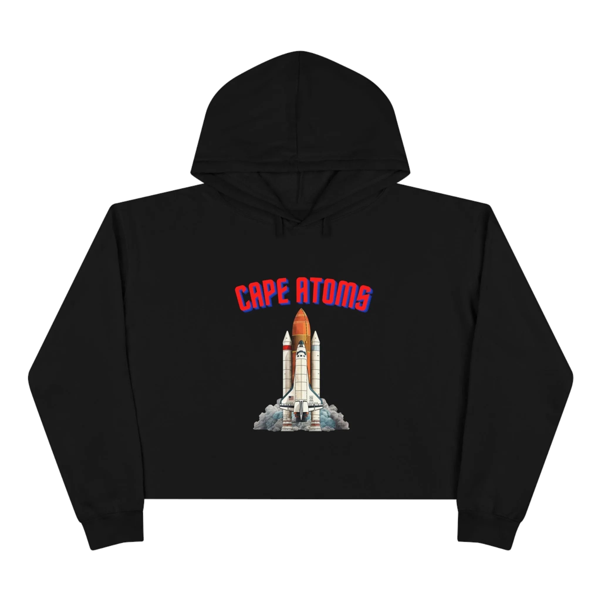 Cape Atoms Crop Hoodie