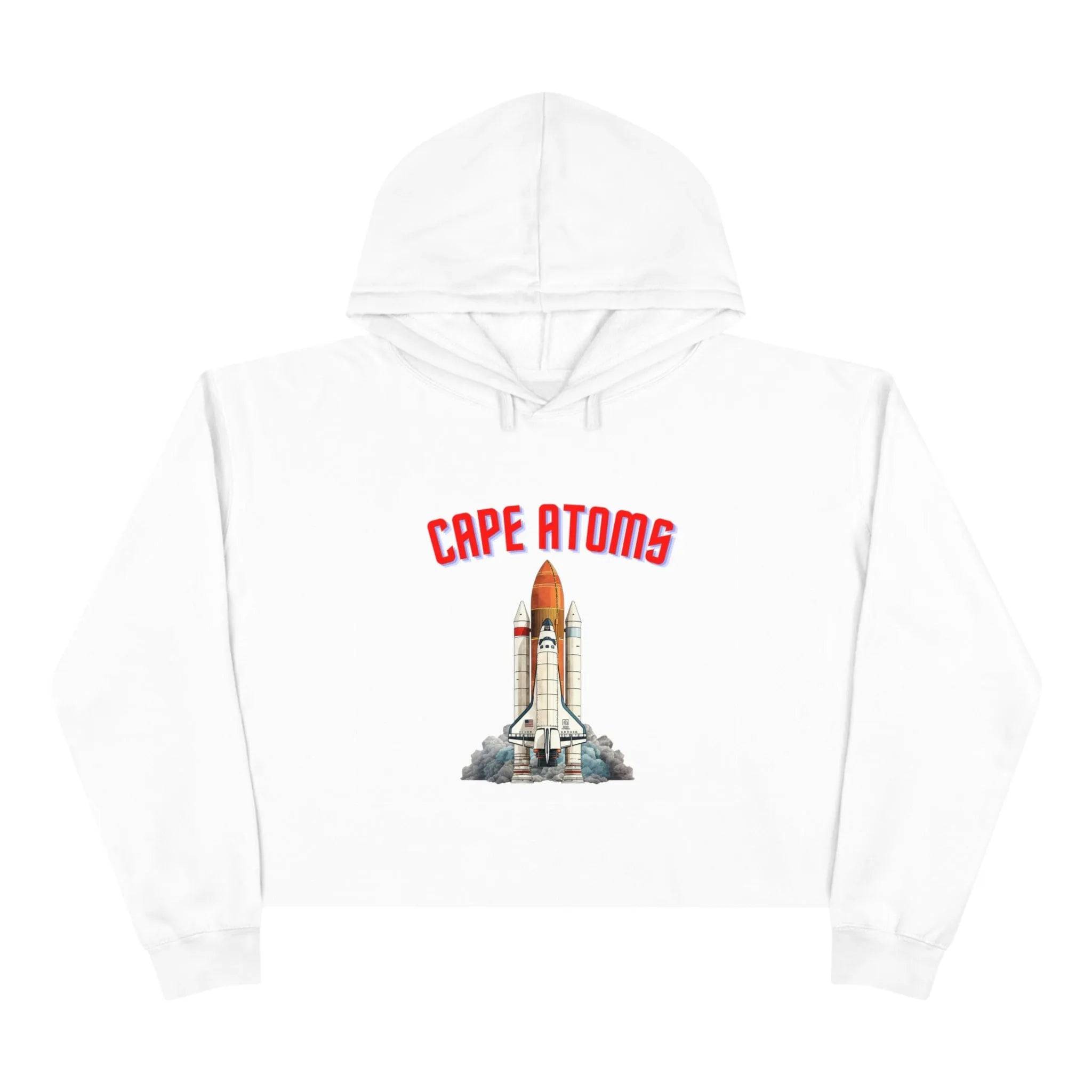 Cape Atoms Crop Hoodie
