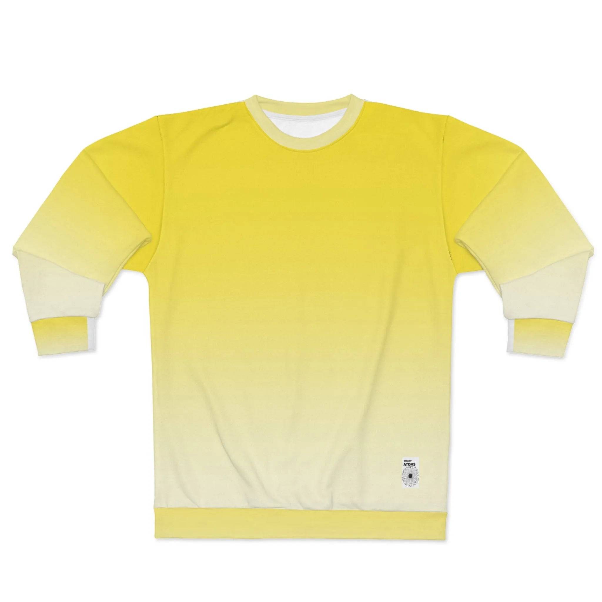 Breakin' Atoms Canary Yellow Sweater