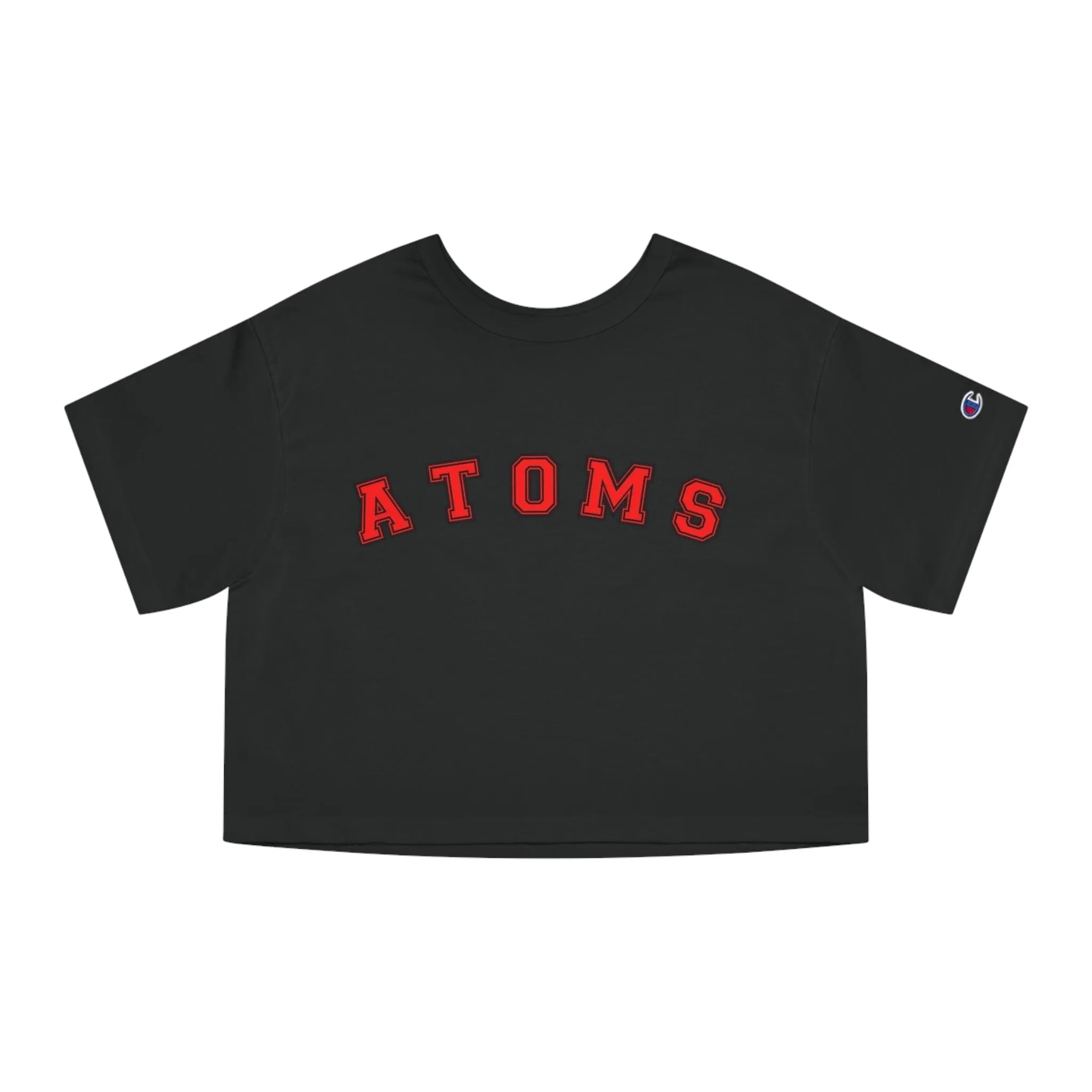 Atoms College Letter Crop Top