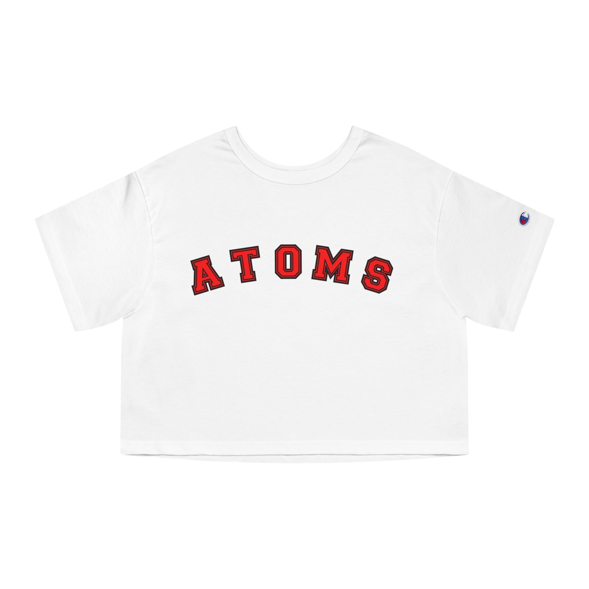 Atoms College Letter Crop Top