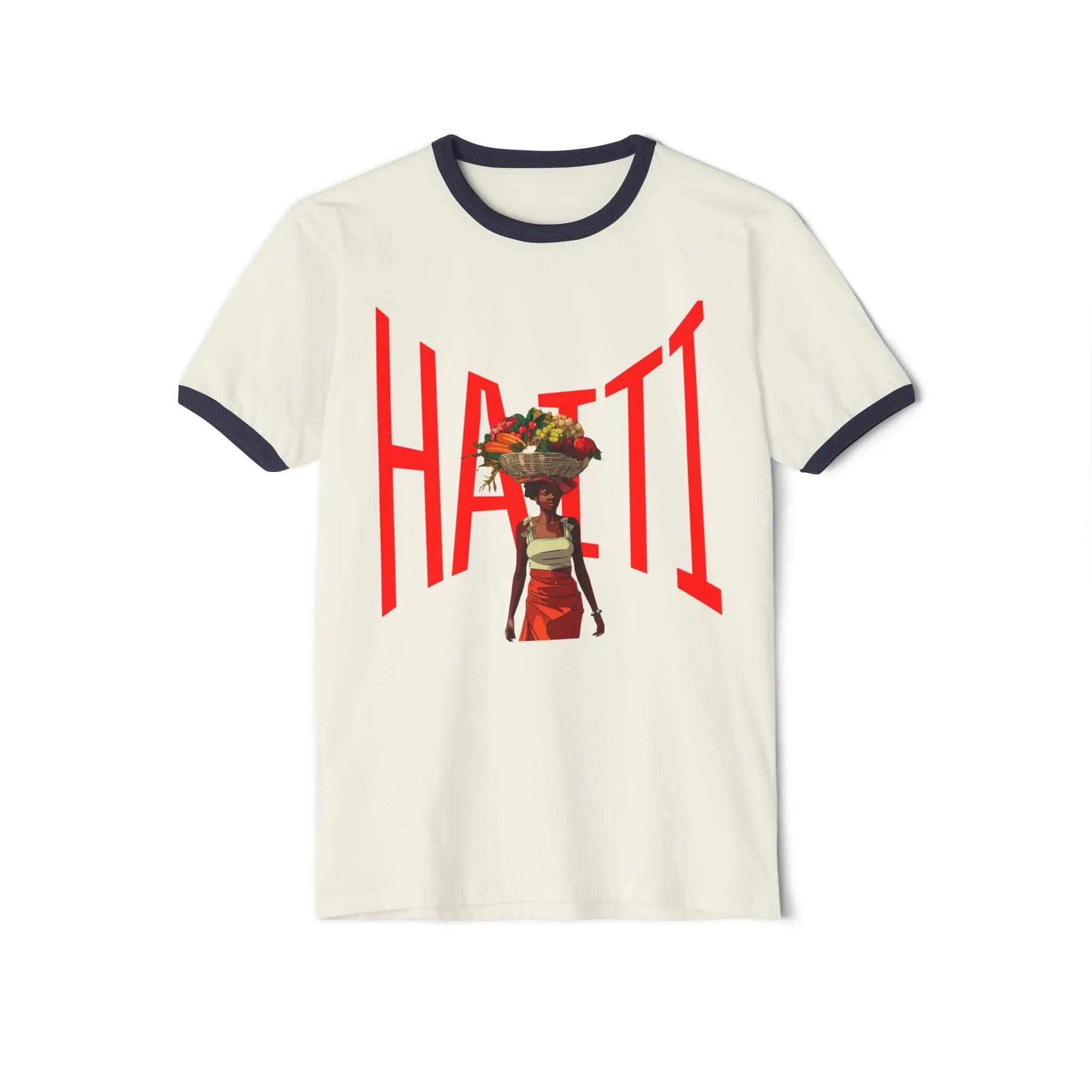 Heritage Pride Ringer Tee – Haitian Beauty Edition
