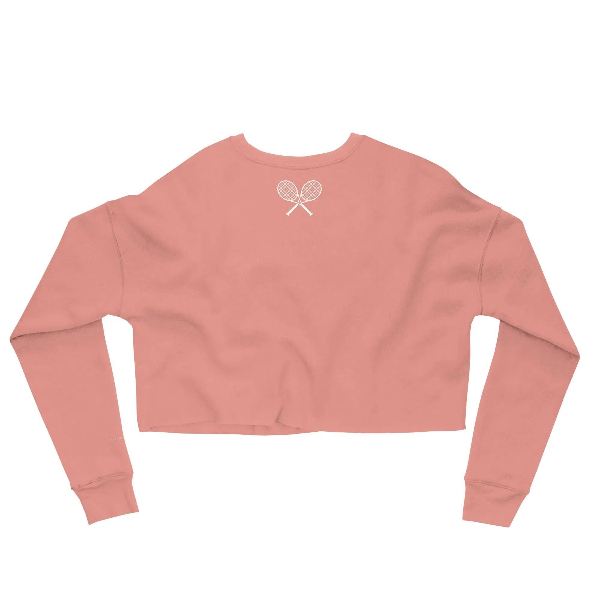 Essential Tennis Court Crop Sweatshirt
