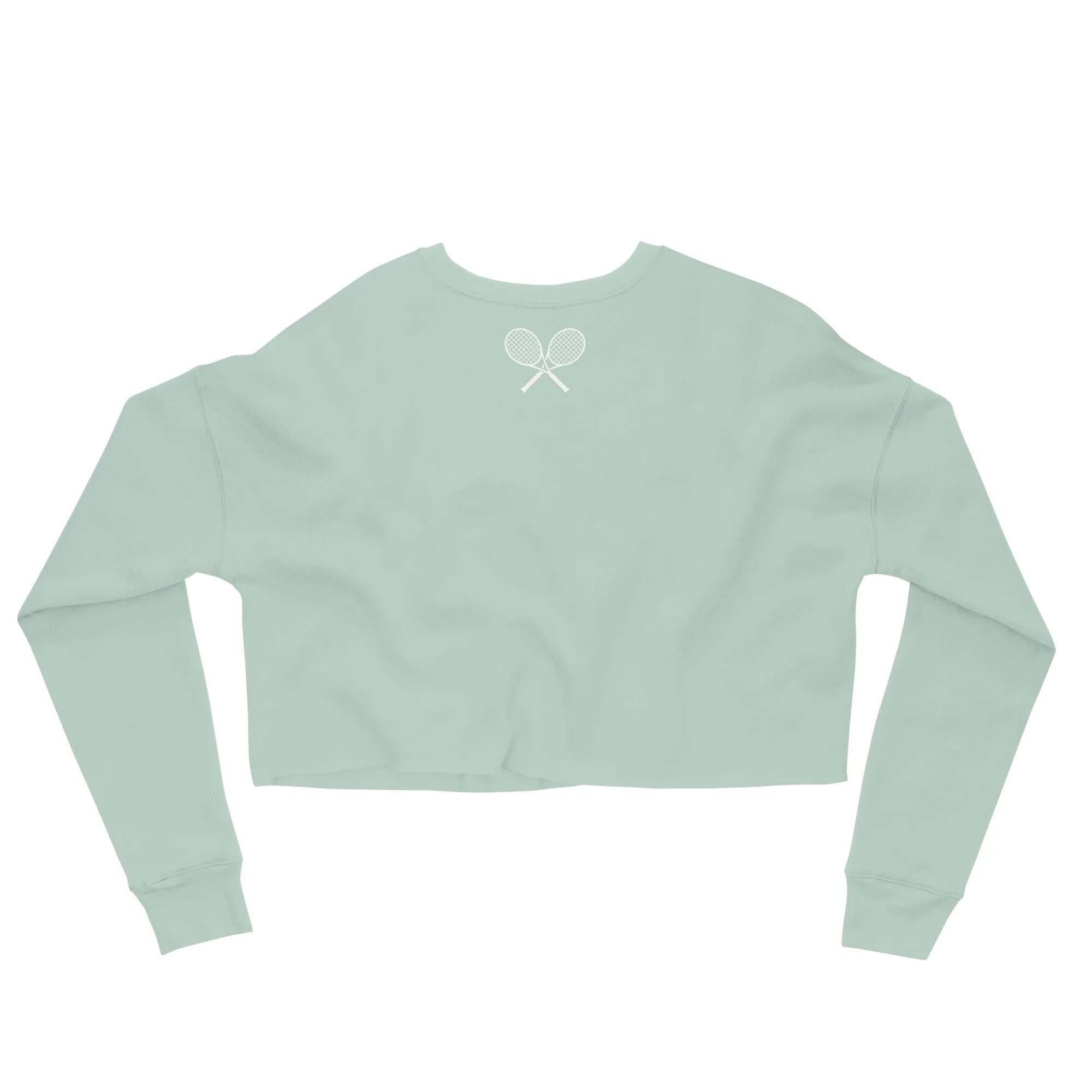 Essential Tennis Court Crop Sweatshirt
