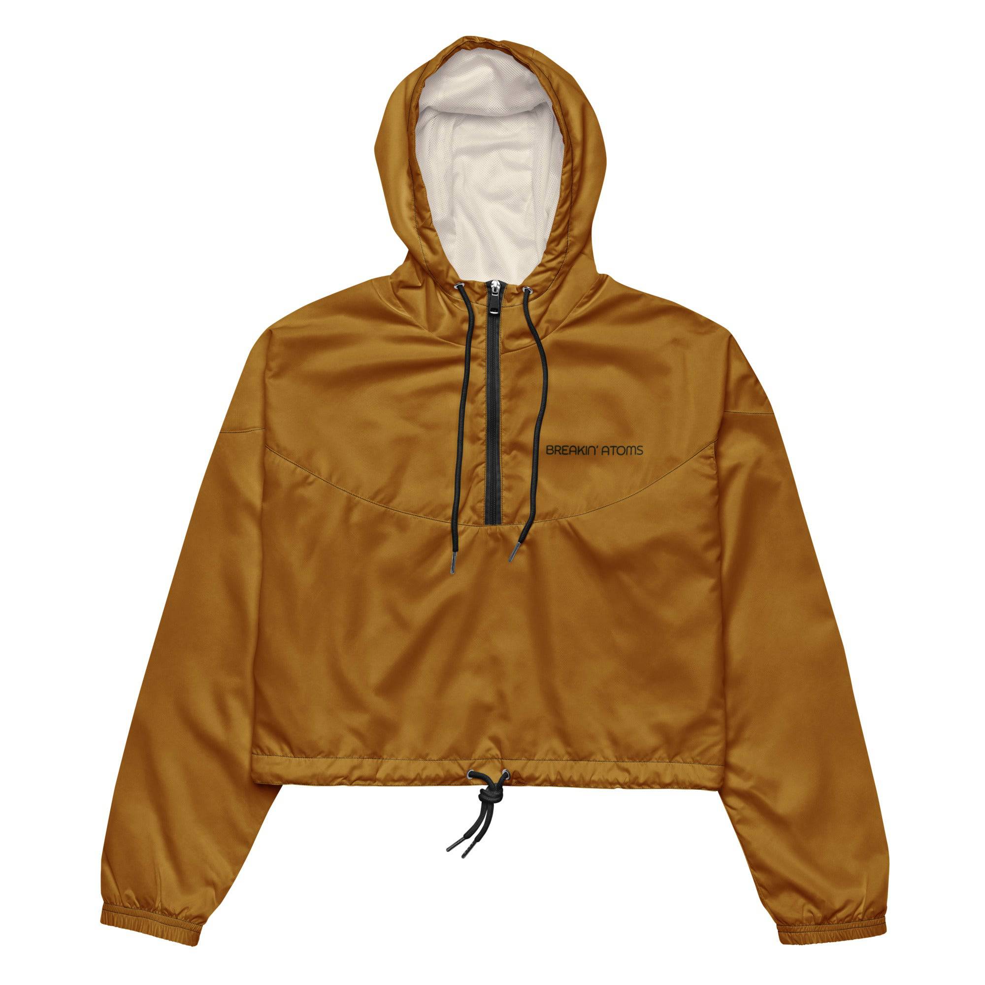 Golden Dune Cropped Windbreaker
