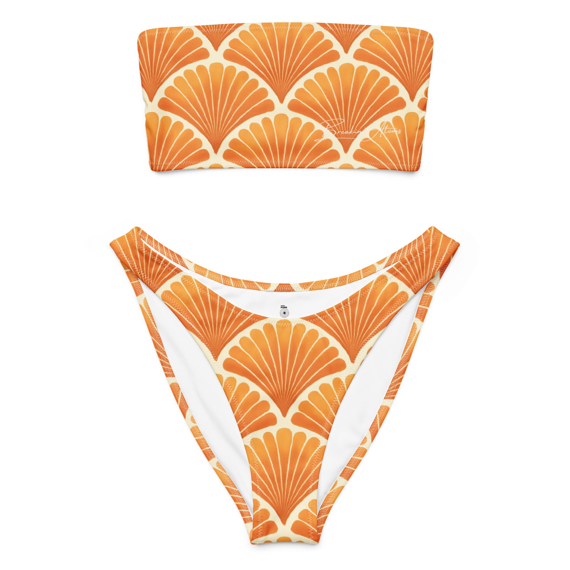 Deco Bloom bandeau bikini