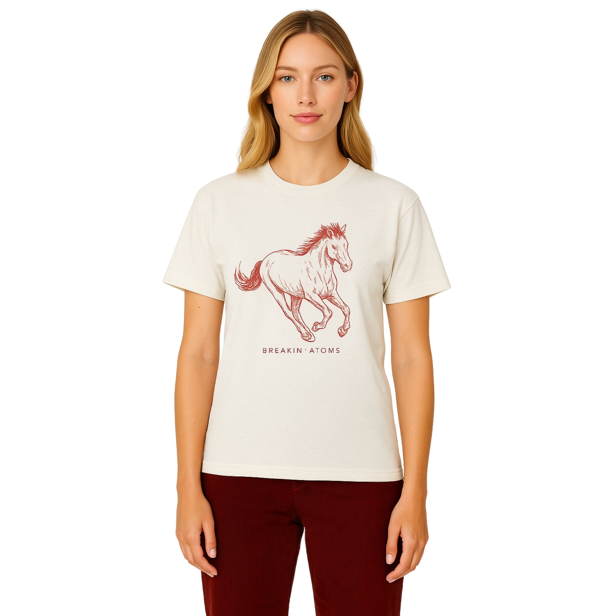 Mustang Spirit Graphic Tee – Freedom Series by Breakin' Atoms