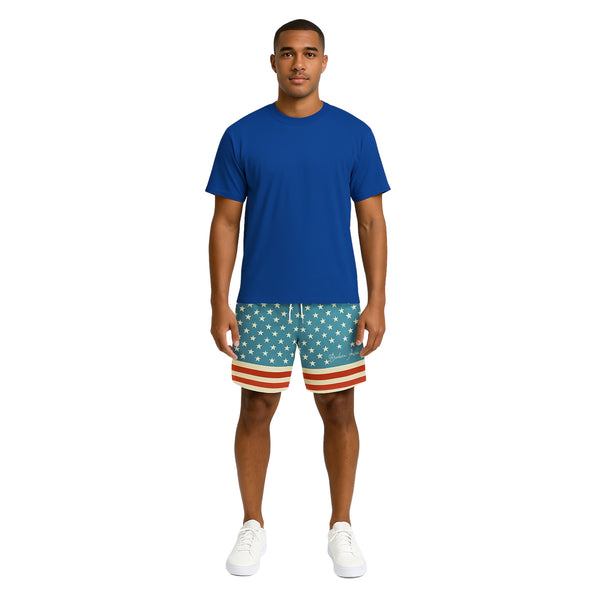 Old Glory Shorts by Breakin Atoms