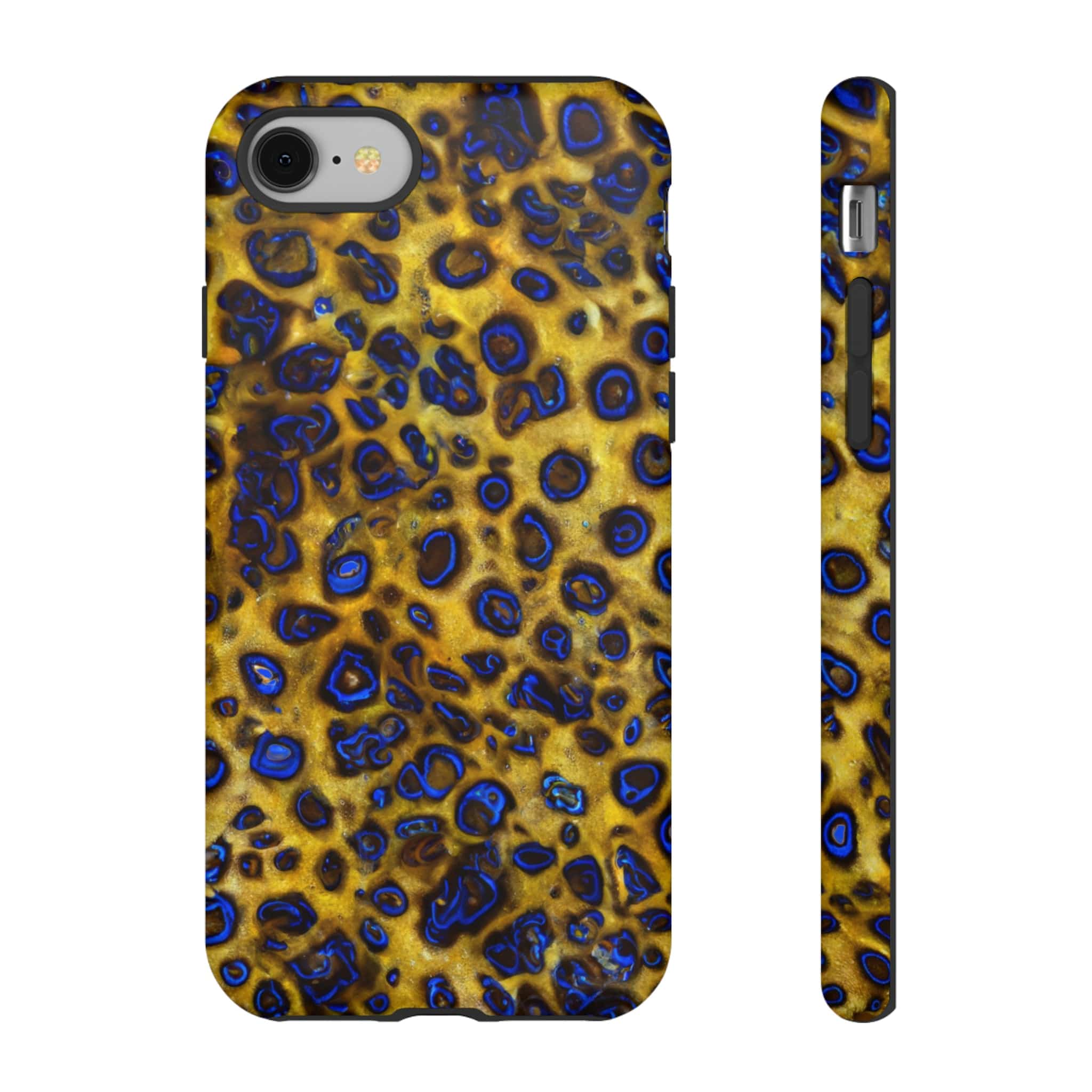 Breakin' Atoms Blue Ring Octopus Case