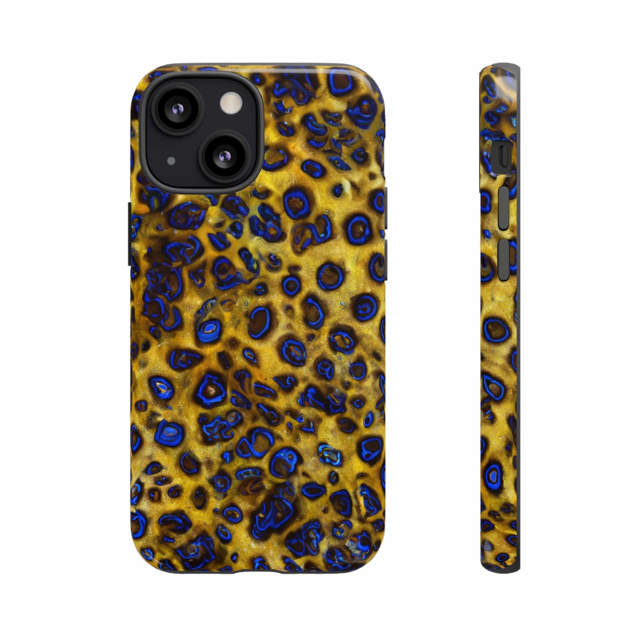 Breakin' Atoms Blue Ring Octopus Case