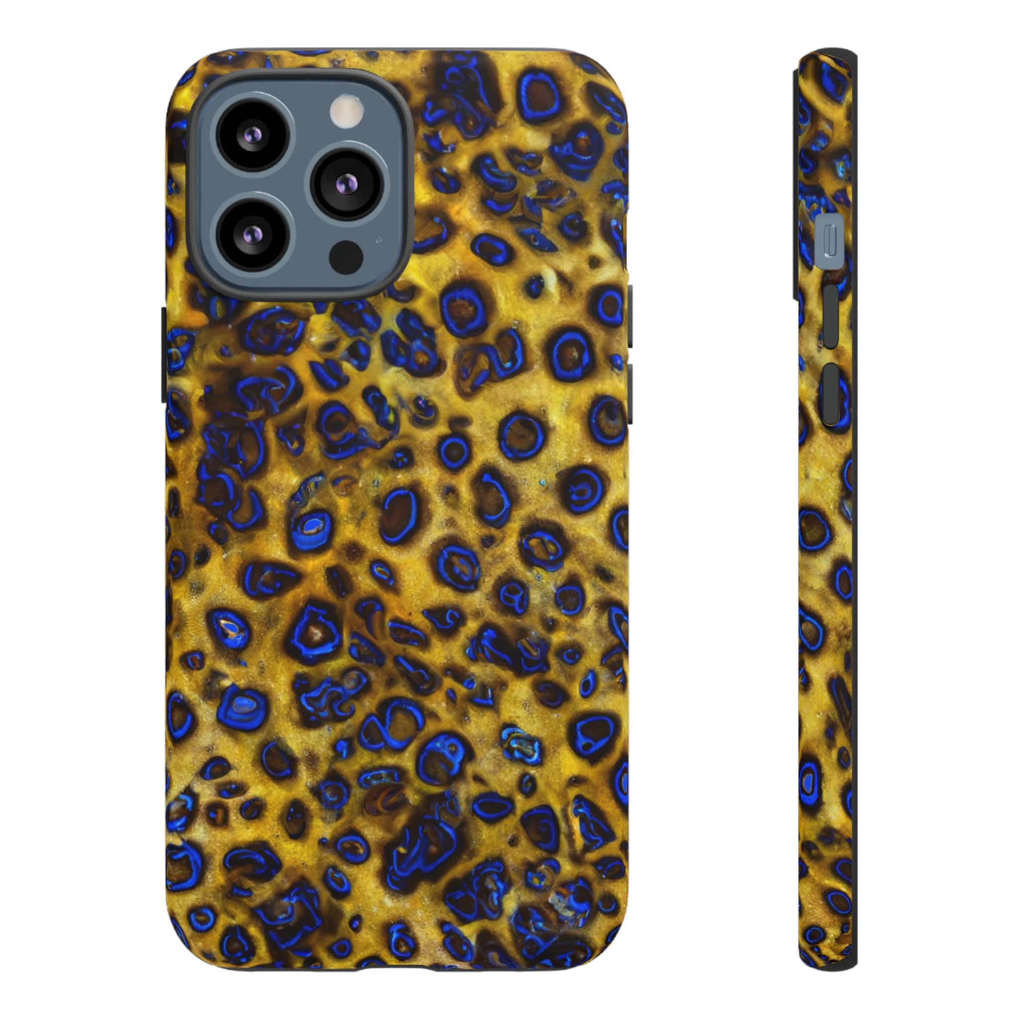Breakin' Atoms Blue Ring Octopus Case