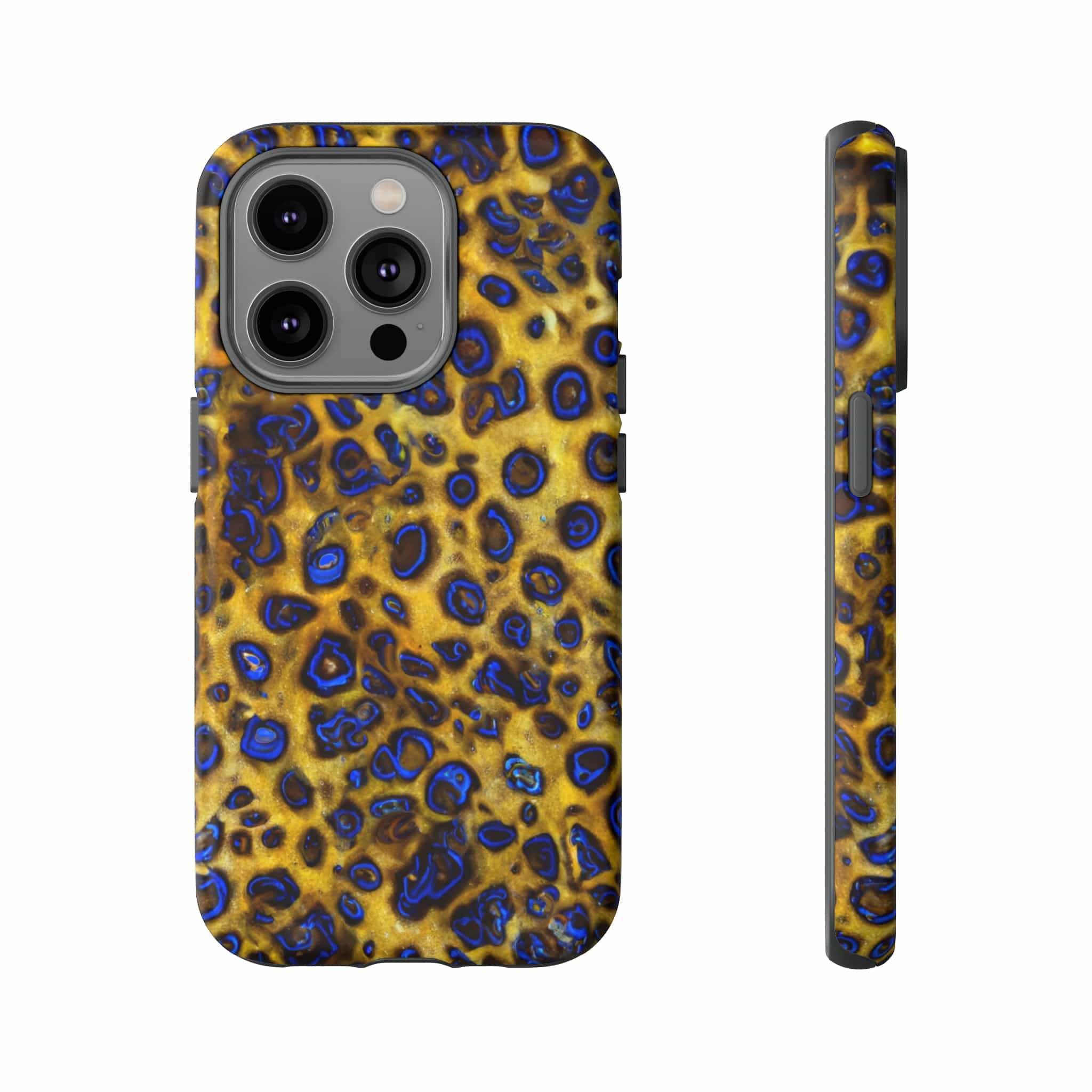Breakin' Atoms Blue Ring Octopus Case
