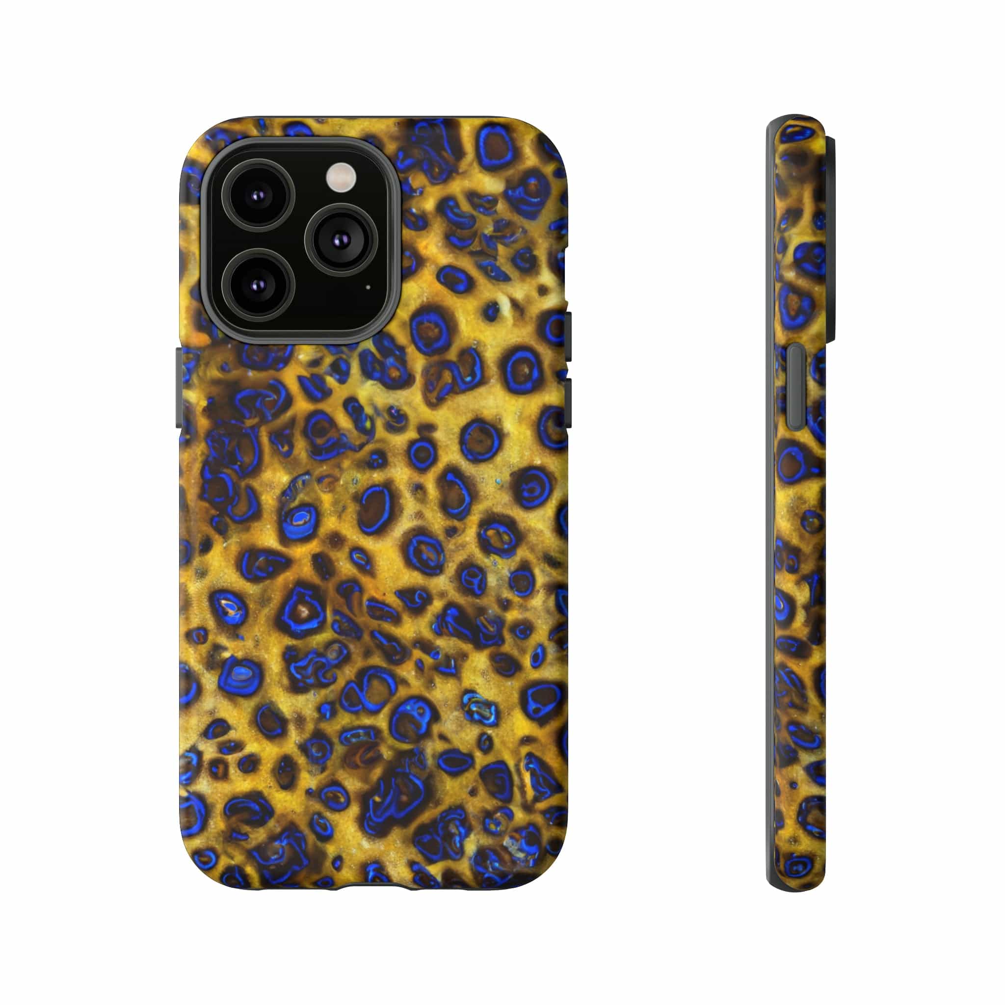 Breakin' Atoms Blue Ring Octopus Case
