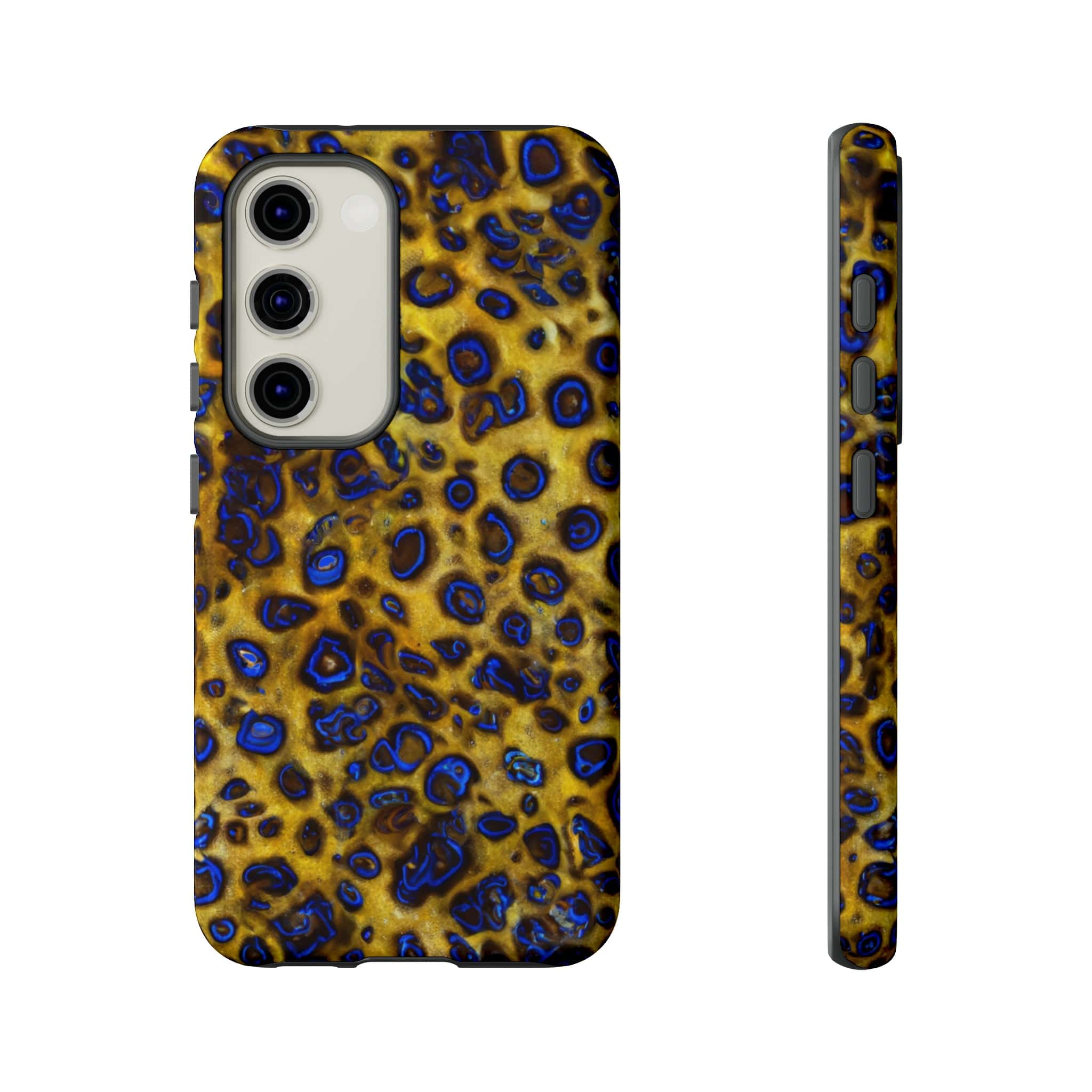 Breakin' Atoms Blue Ring Octopus Case