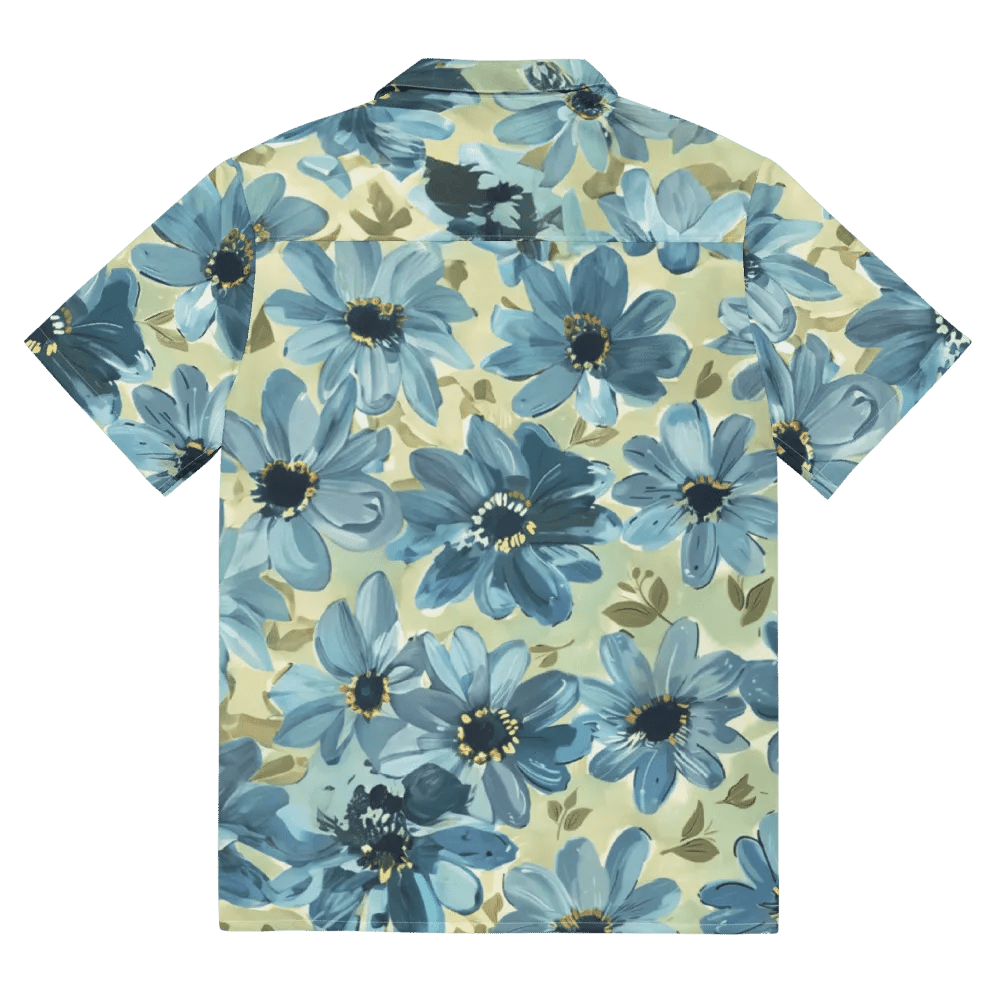 Breakin' Atoms Daisy Mosaic Vacation Button-Up