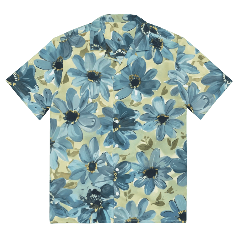 Breakin' Atoms Daisy Mosaic Vacation Button-Up