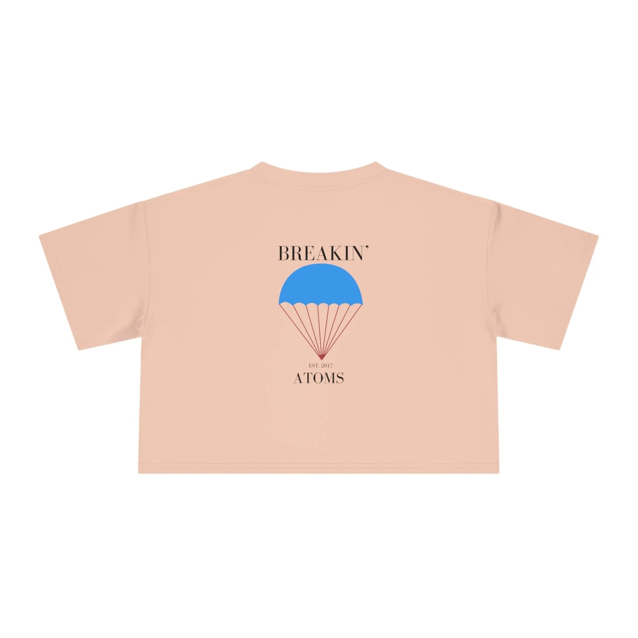 Breakin' Atoms Parachute Monogram Women's Crop Tee
