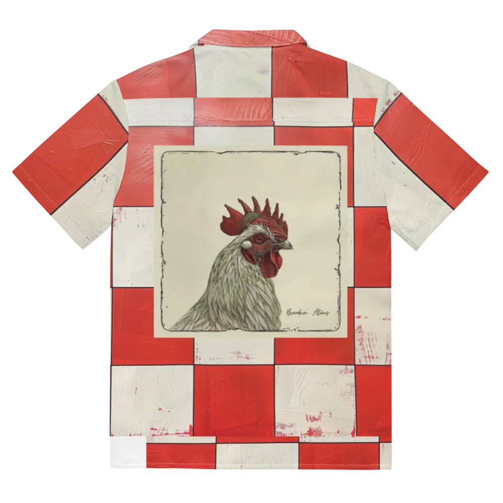 Big Rooster Shirt by Breakin' Atoms