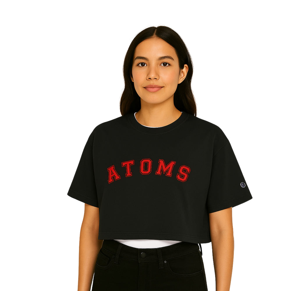 spring crop top, summer fit, fall streetwear essential — Breakin Atoms premium streetwear