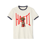Heritage Pride Ringer Tee – Haitian Beauty Edition - BREAKIN' ATOMS thumbnail 2