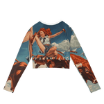 Rodeo Long-Sleeve Crop Top - BREAKIN' ATOMS thumbnail 3
