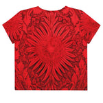 Breakin' Atoms 'Crimson Mandala' Tee - BREAKIN' ATOMS thumbnail 2