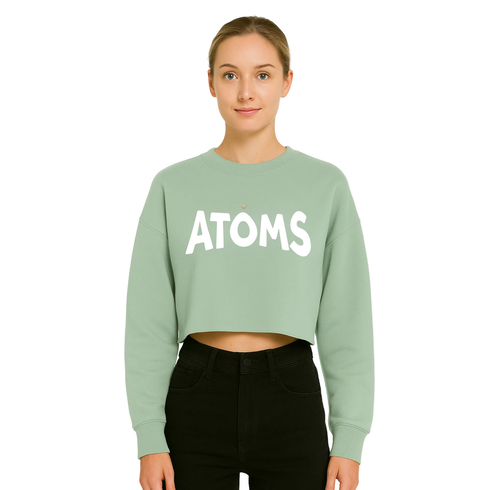 'Essential Atom' Tee Crop — Breakin Atoms premium streetwear