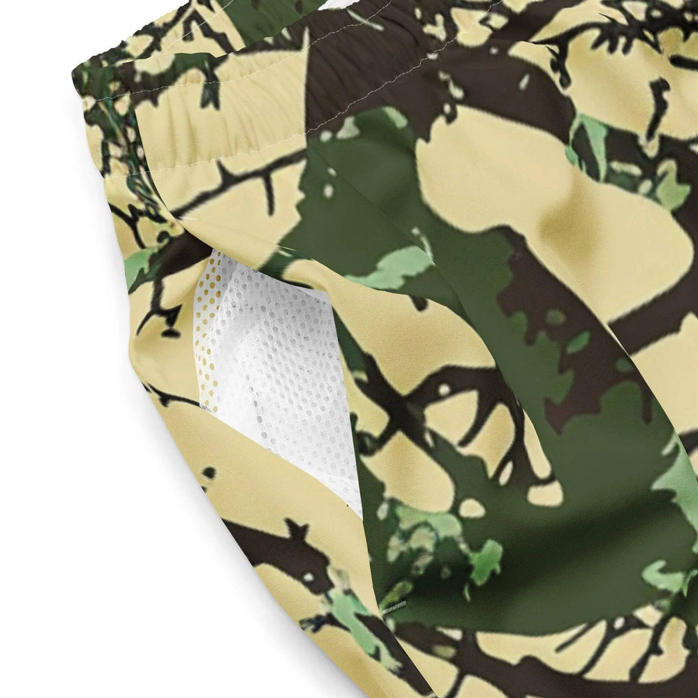 Camo B'A Swim Trunks - BREAKIN' ATOMS — Breakin Atoms premium streetwear